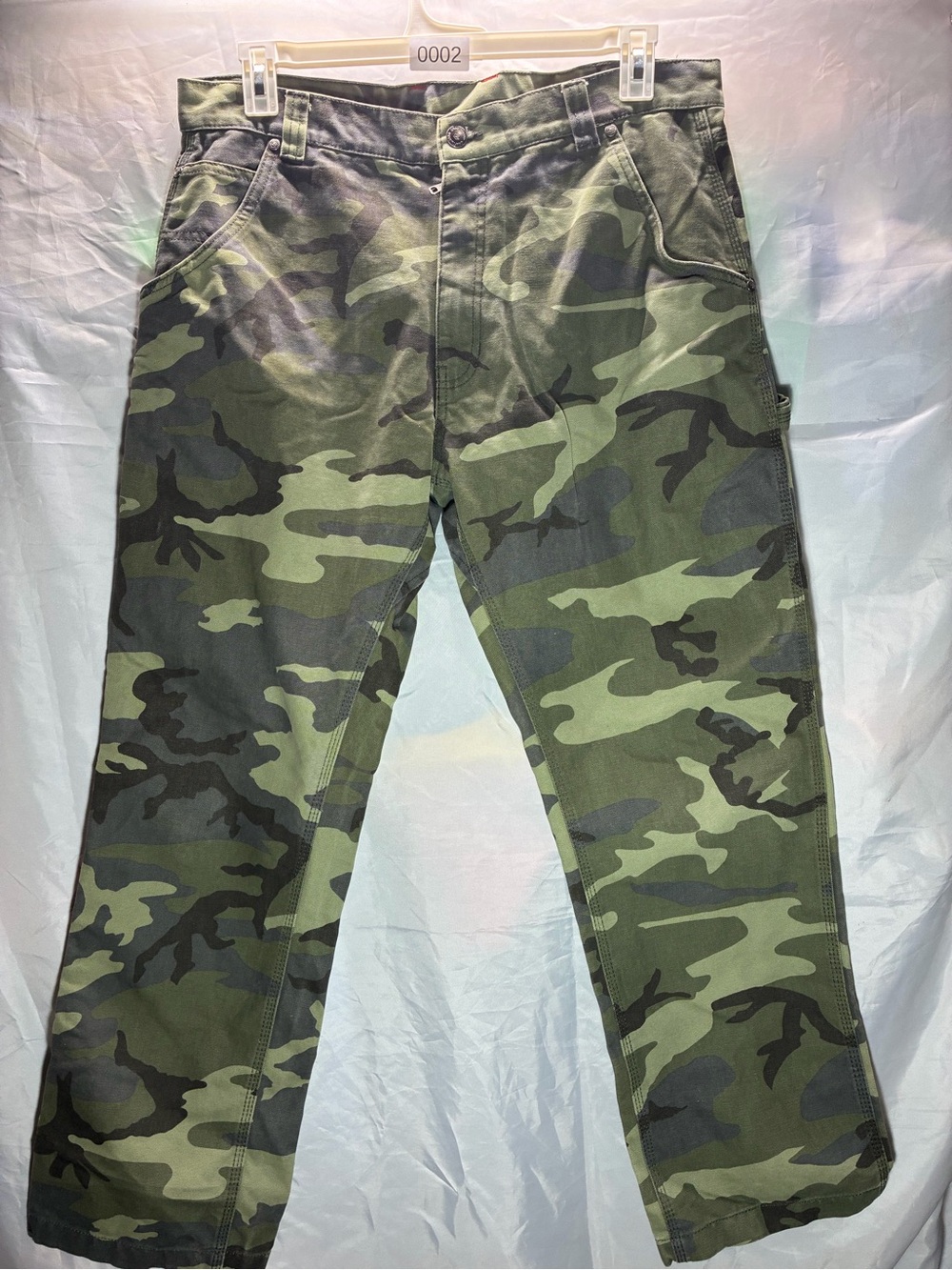Craft Men's Camo Cargo Pants - Olive Green